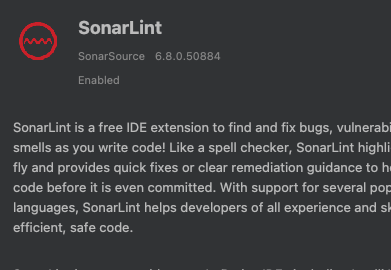 SonarLint